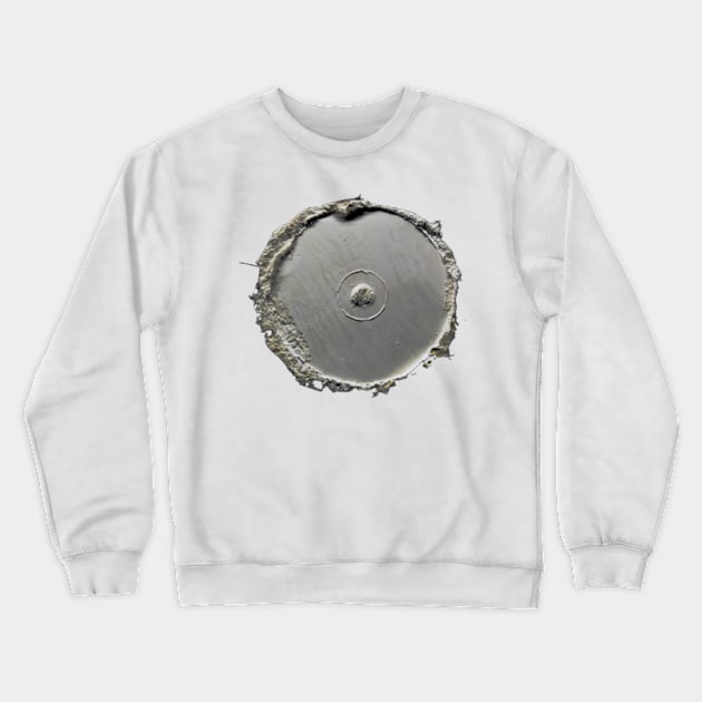 Fossils Old Cd 80s Crewneck Sweatshirt by KoumlisArt